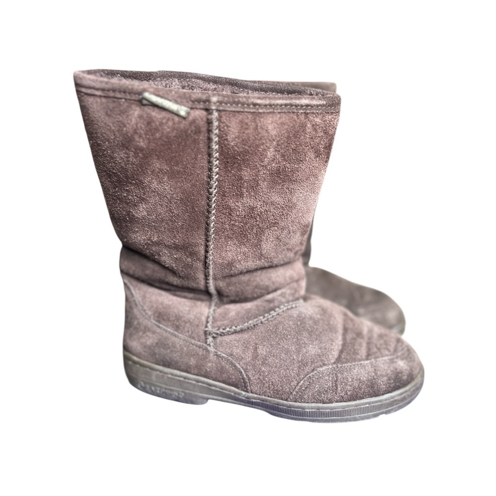 BearPaw Women's Brown Suede Boots